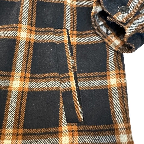 Forever21 Jacket Adult Size Small Black Plaid Wool Button Up Work Wear - Picture 4 of 10